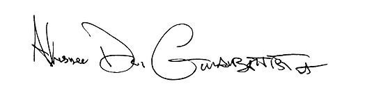 Handwritten signature of Alessio di Giambattista